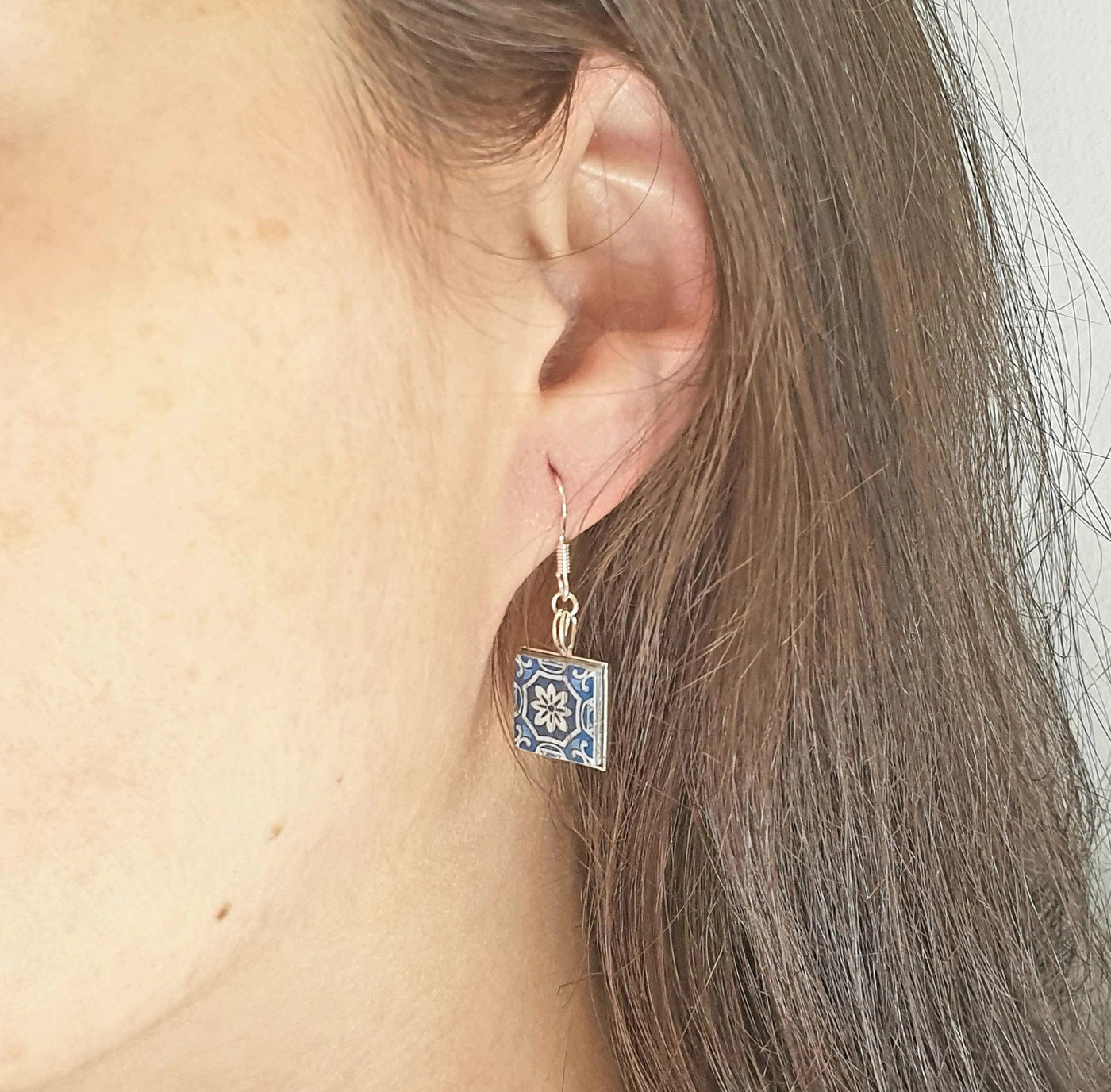 Chiado Small Tiles Earrings - ineslamy