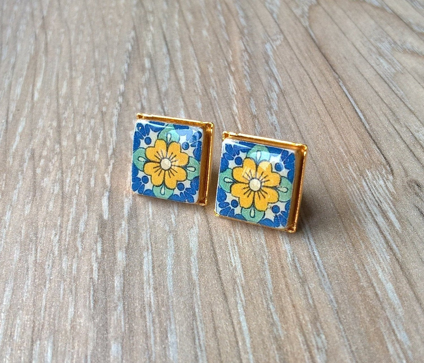 ESTHER - Mexican flower Earrings - ineslamy