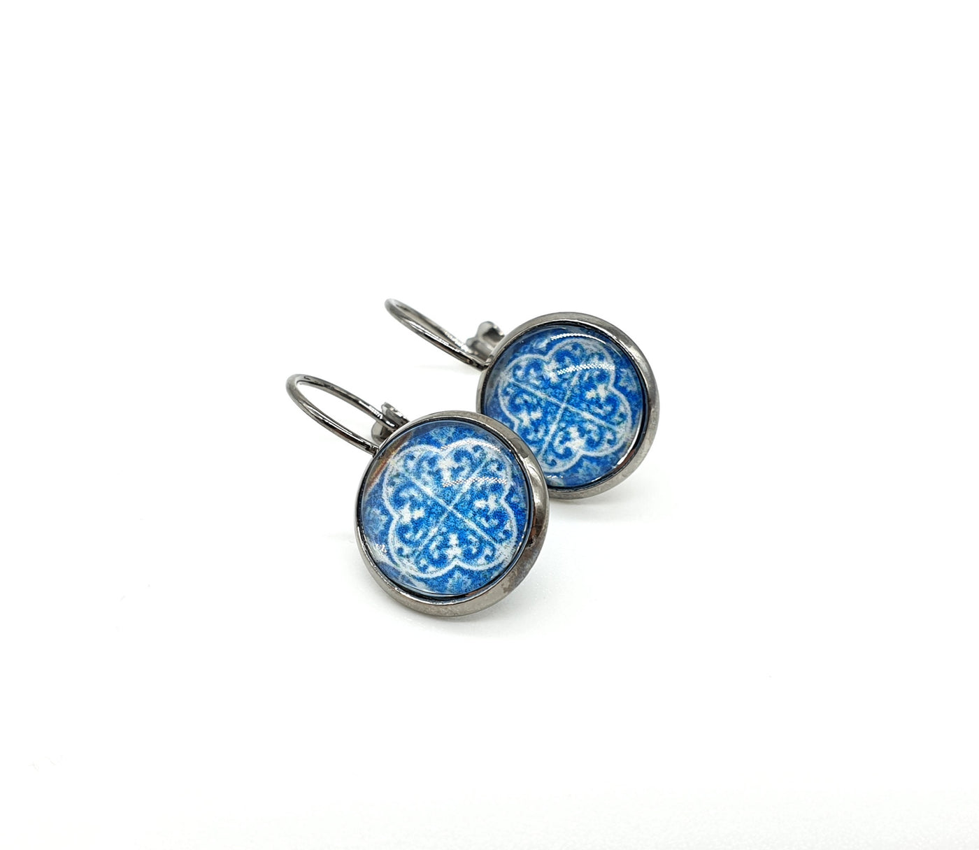CARMINHO - Portugal Blue Tiles Earrings