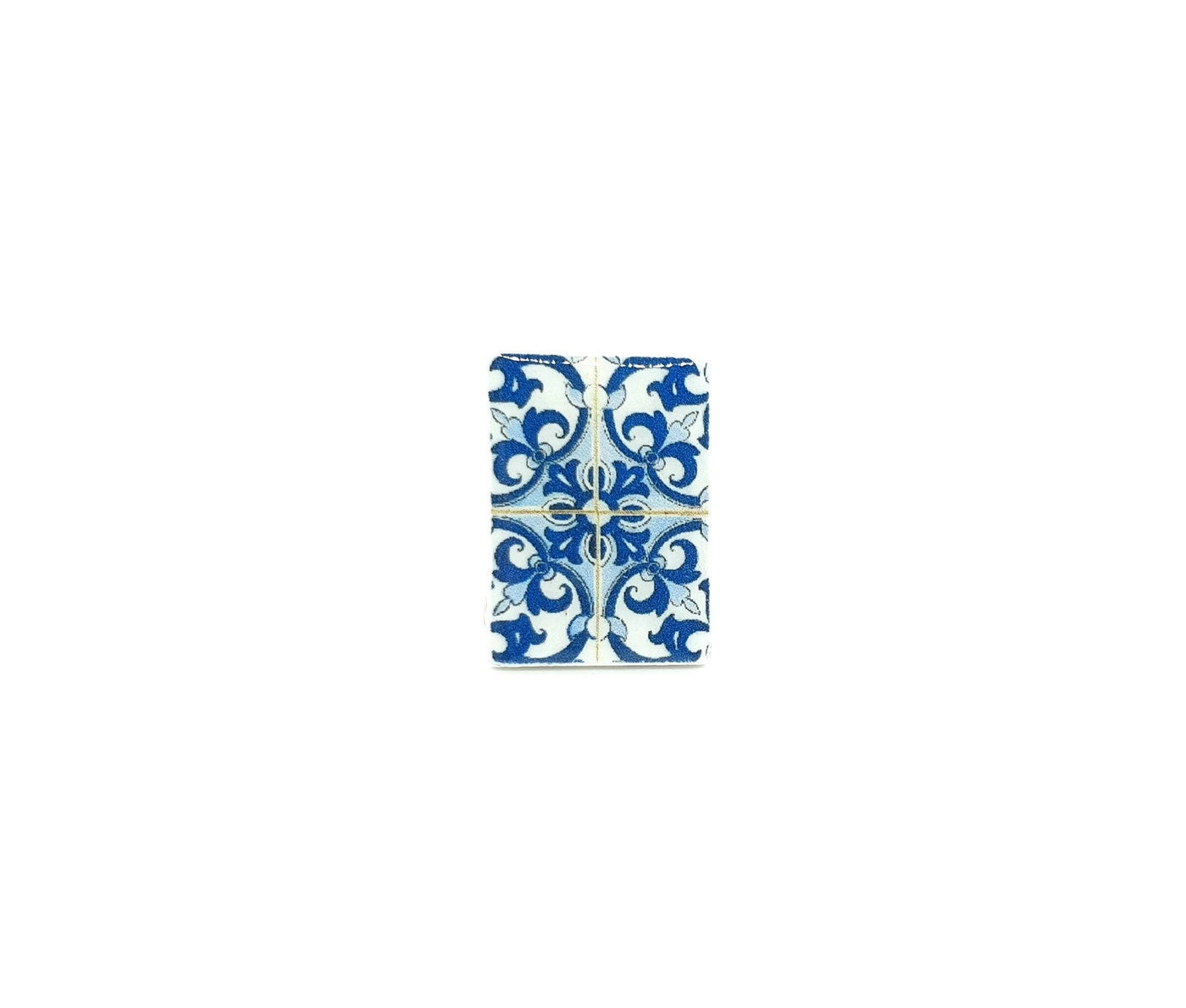 MILA - Portugal Blue Tile Ring - ineslamy