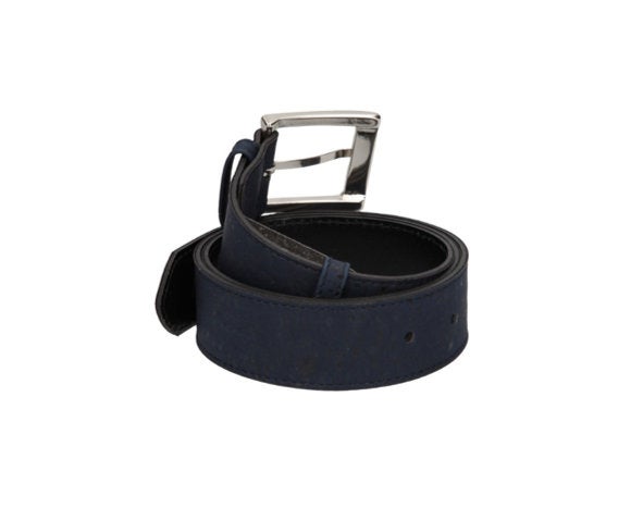 Dark Blue Cork Belt - ineslamy