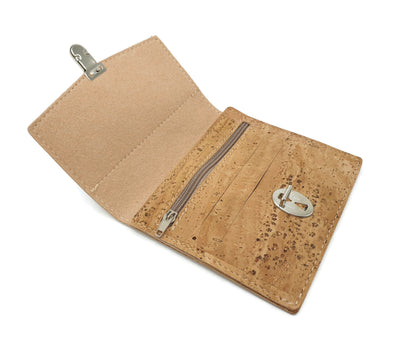 JACKIE - Natural Cork Coin Pouch - ineslamy