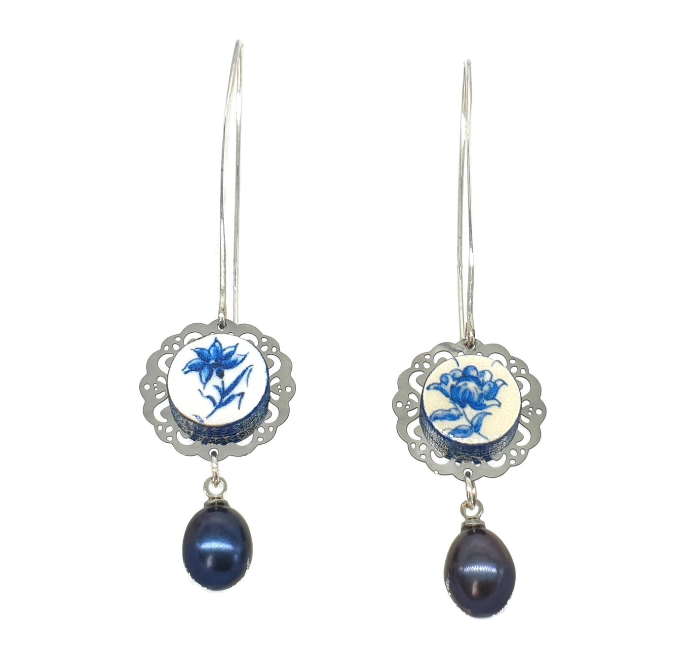 CATIA - Portugal Delft Azulejo Earrings