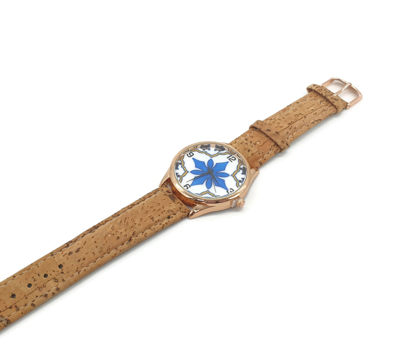 VANESSA - Blue Star Tile Wristwatch