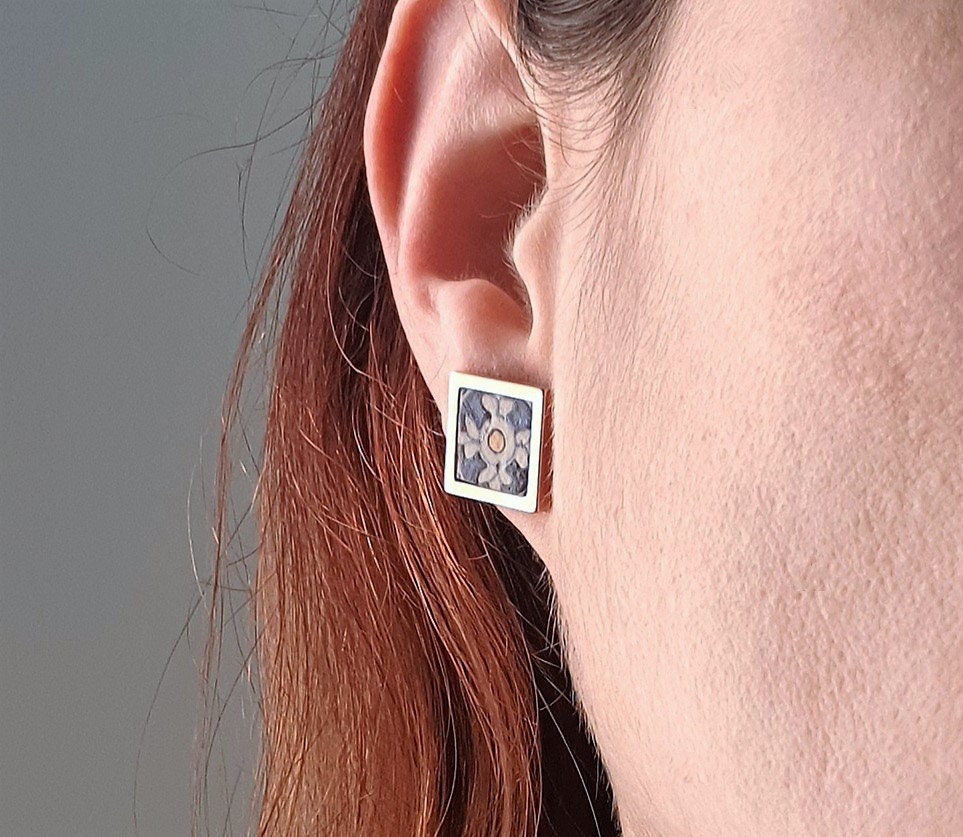 DORES - Mexican Cork Stud Earrings