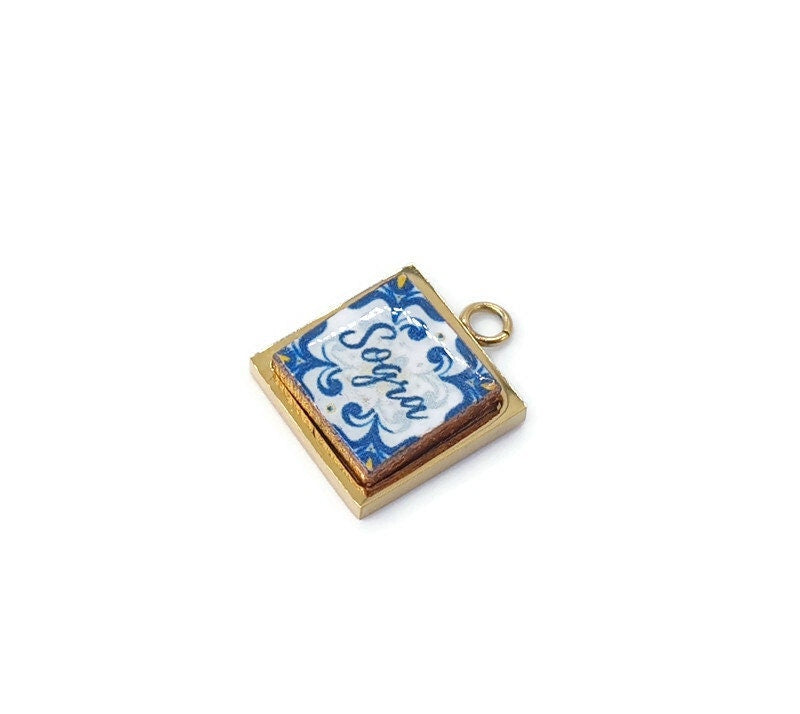 CATARINA - Dainty Sogra Tile Necklace